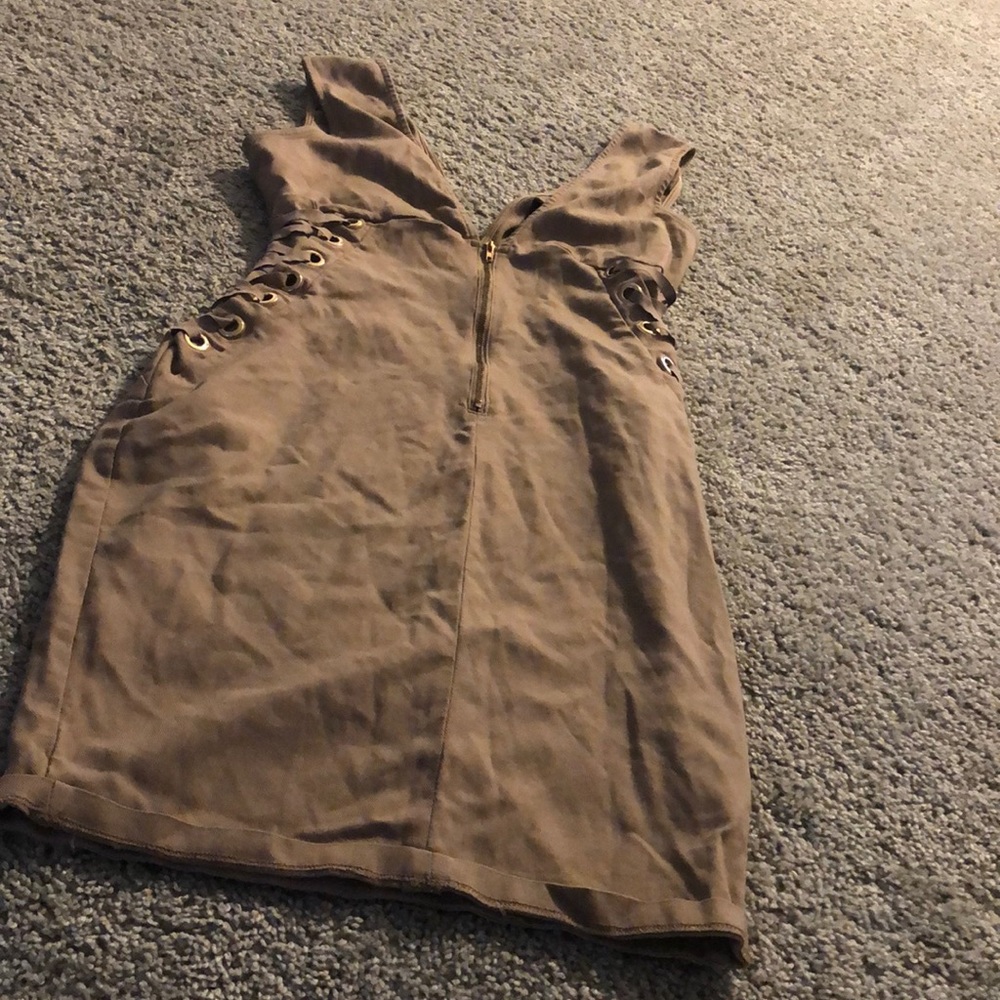 Tan dress